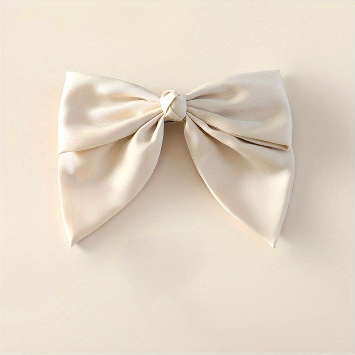 Satin Bowknot Hair Clip French Clip Hair Accessories