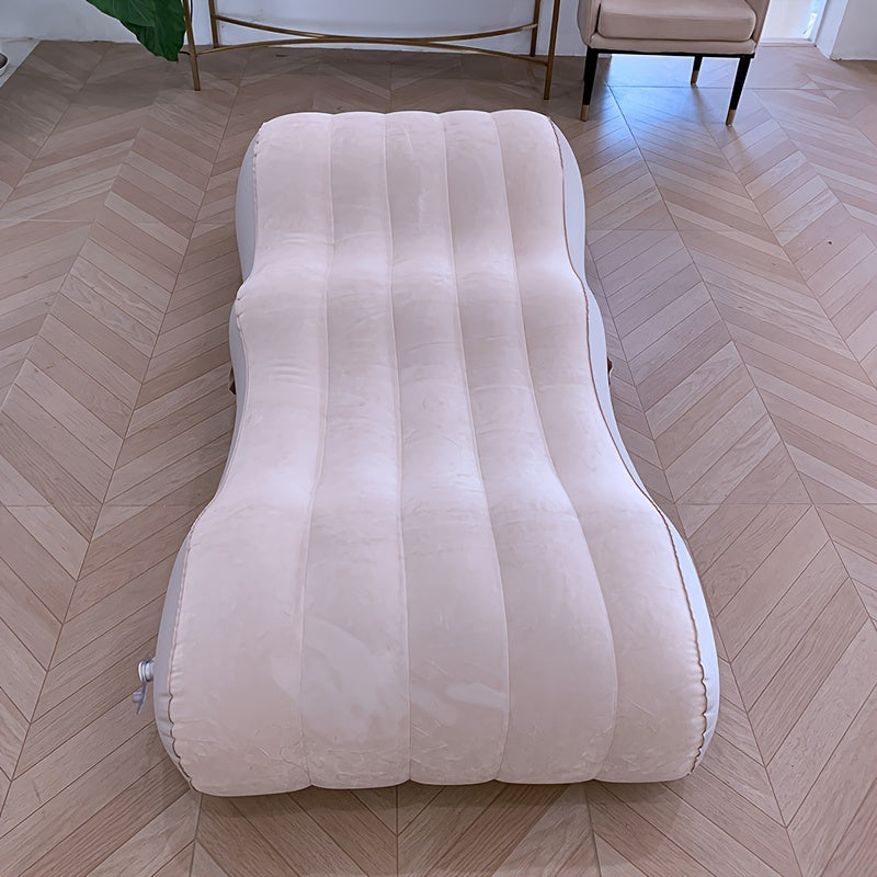 Portable Automatic Inflatable Sofa Bed Outdoor Camping Lying Chair Air Cushion