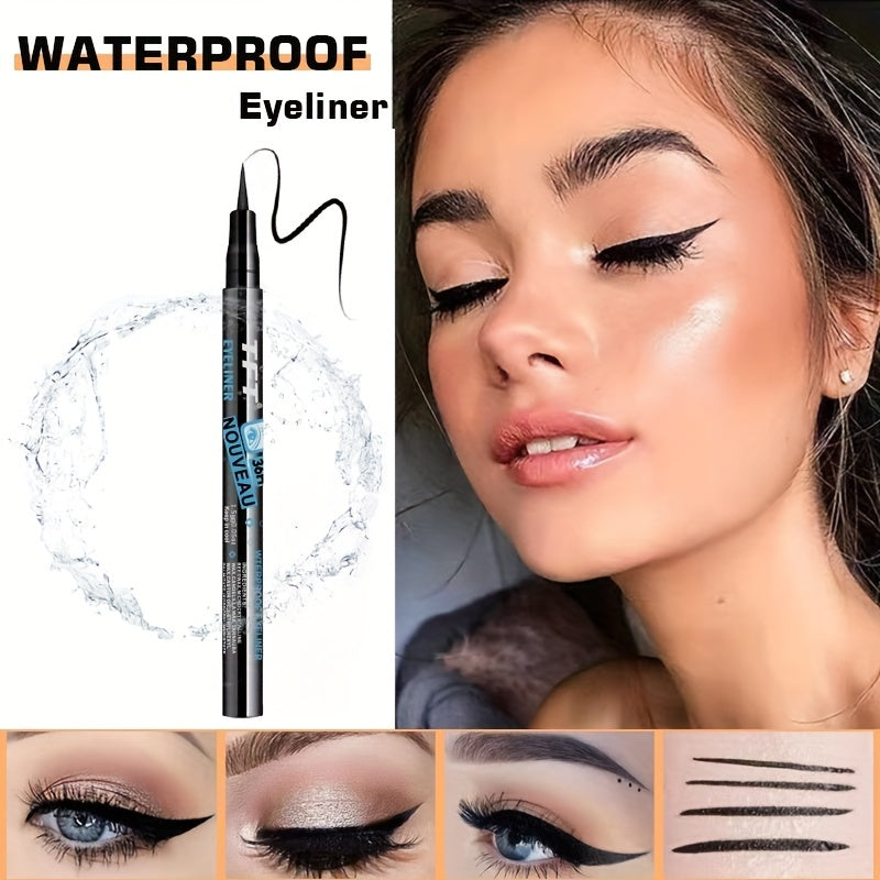 Long Lasting Waterproof Liquid Eyeliner Quick Dry Anti Smudge