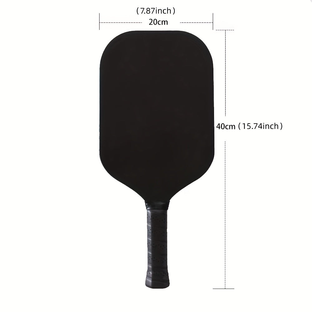 Fiberglass Pickleball Set with 2 Rackets, 4 Balls, Bag