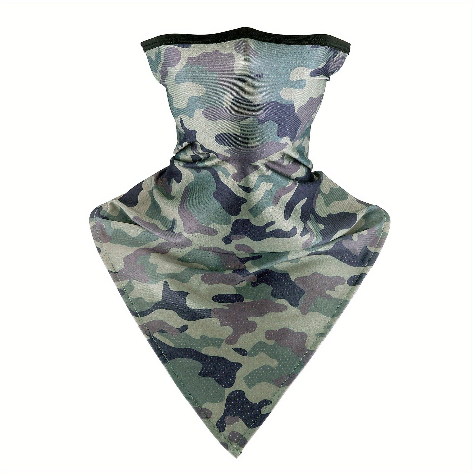Colorful Camouflage Neck Gaiter Sunscreen Face Mask
