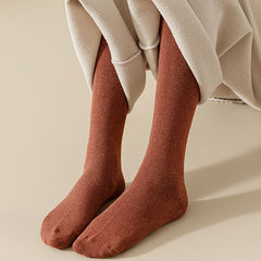 Thick & Warm Calf Socks College Style Knee High Socks Women's Stockings