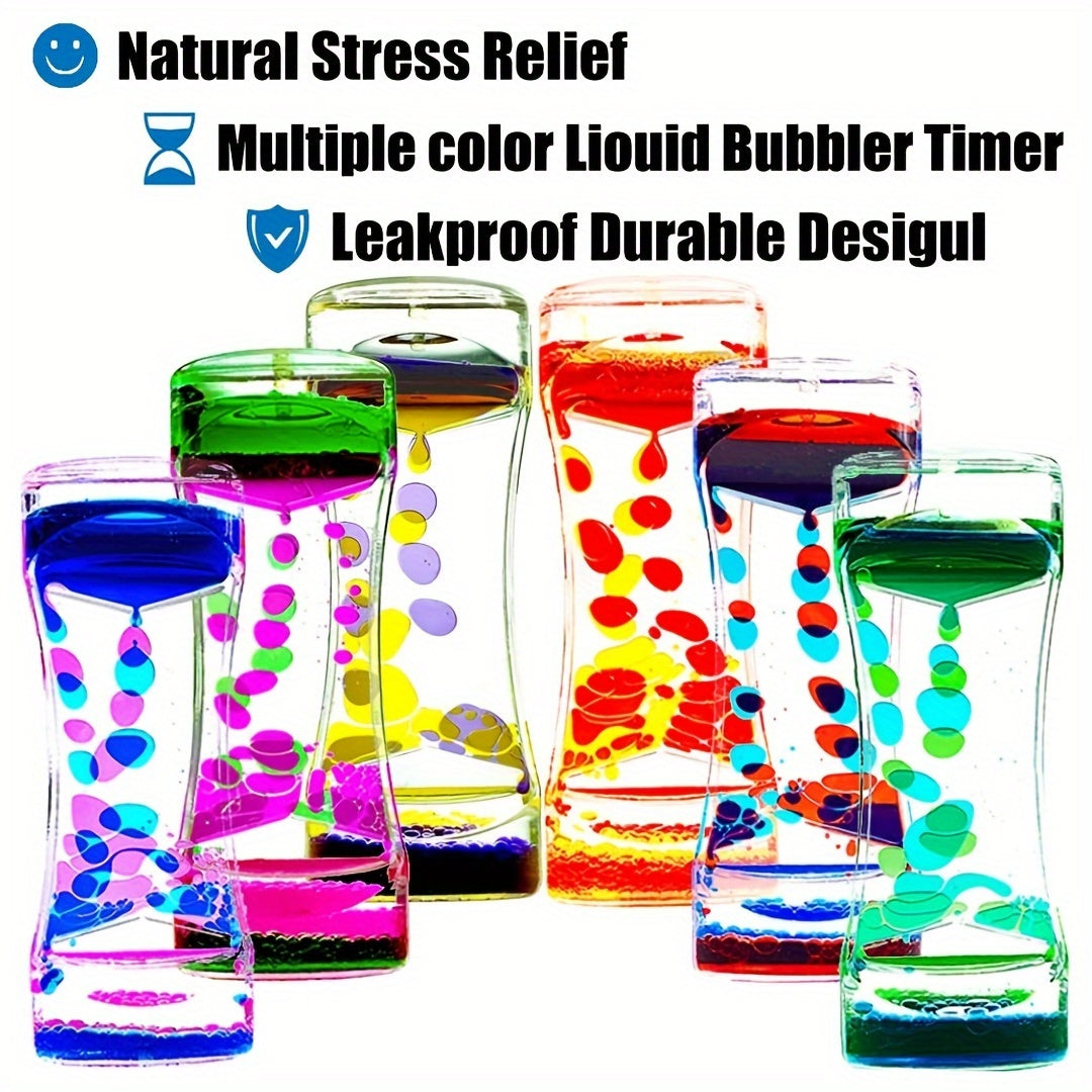 Liquid Motion Bubble Timer Fidget Toy Desk Decor