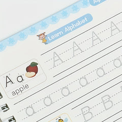 Groove Practice Book for Numbers and English with Fun Erasable Writing