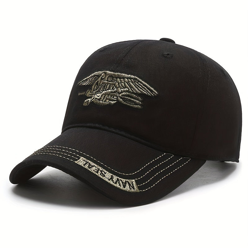 Spring Harpoon Embroidery Baseball Cap Outdoor Sports Visor