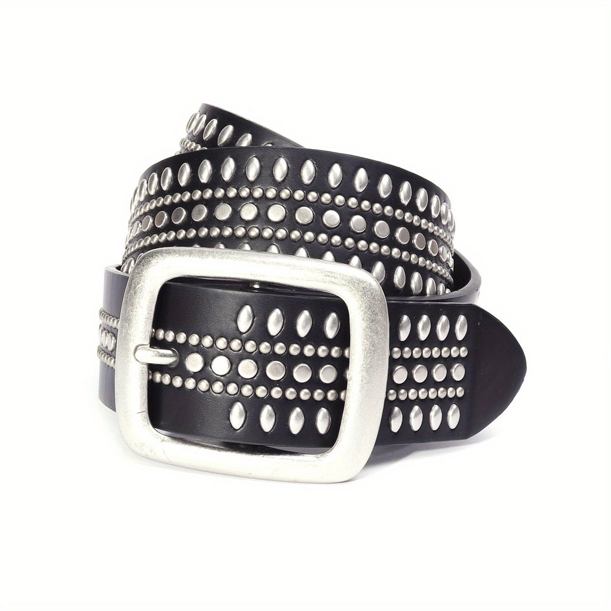 Western Cowboy Punk Belt For Jeans Dress Studded Belts Strap