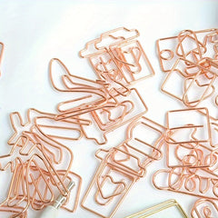 10pcs Special Metal Paper Clip for Office School