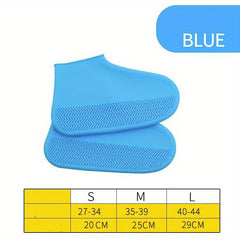 Silicone Waterproof Shoe Cover Reusable Dust Proof Foot Protection