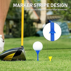 5pcs Mixed Golf Tee Wine Glass Model Plastic Golf Ball Tee