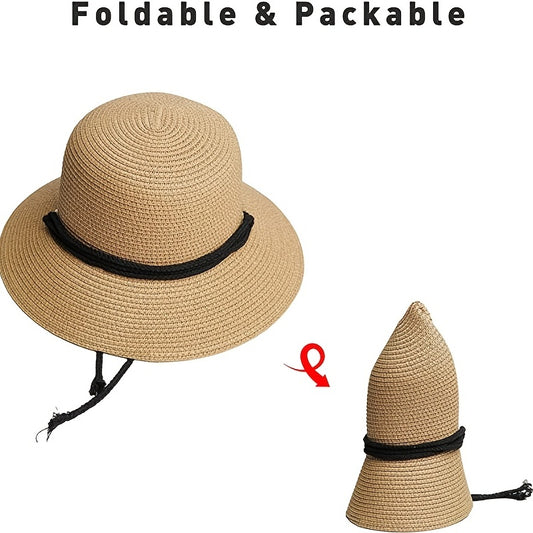 Outdoor Sun Shade Straw Hat For Men And Women