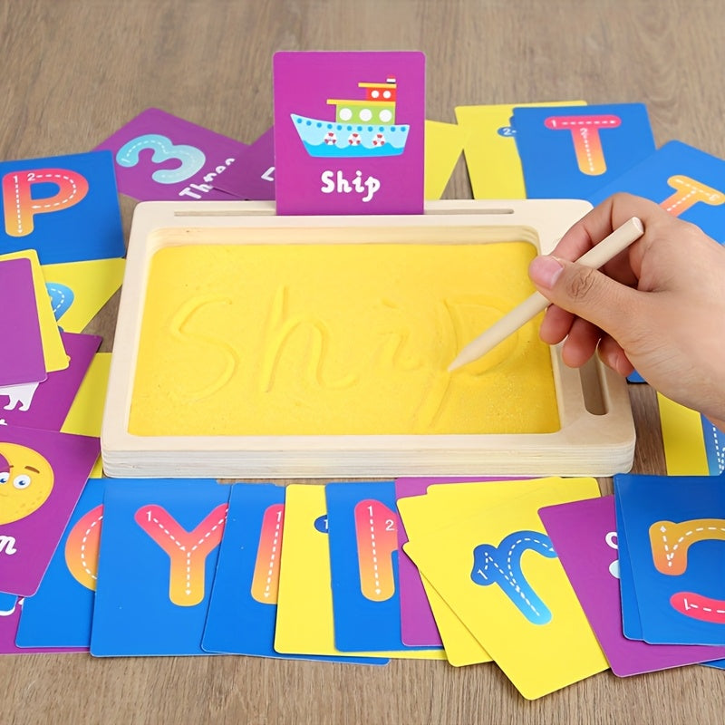 Sand Painting Drawing Board Paint on Sand Educational Toy