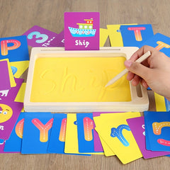 Sand Painting Drawing Board Paint on Sand Educational Toy