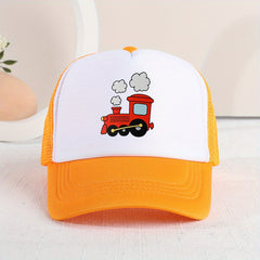 Mesh Stitching Sun Cap for Boys and Girls