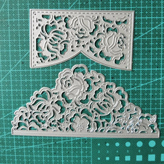 Rose Pattern Die Cuts Metal Die Cuts For DIY Craft