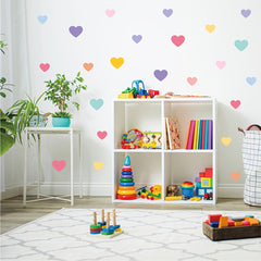 Love Wall Stickers Girls Bedroom Nursery Decorative Children's Room 11pcs