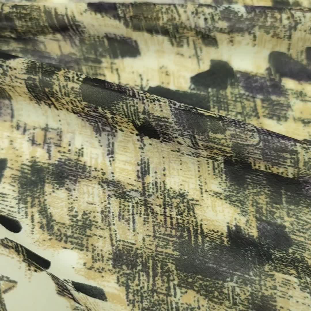 1yd Comfortable & Breathable Chiffon Fabric for DIY Clothing Pants Dress