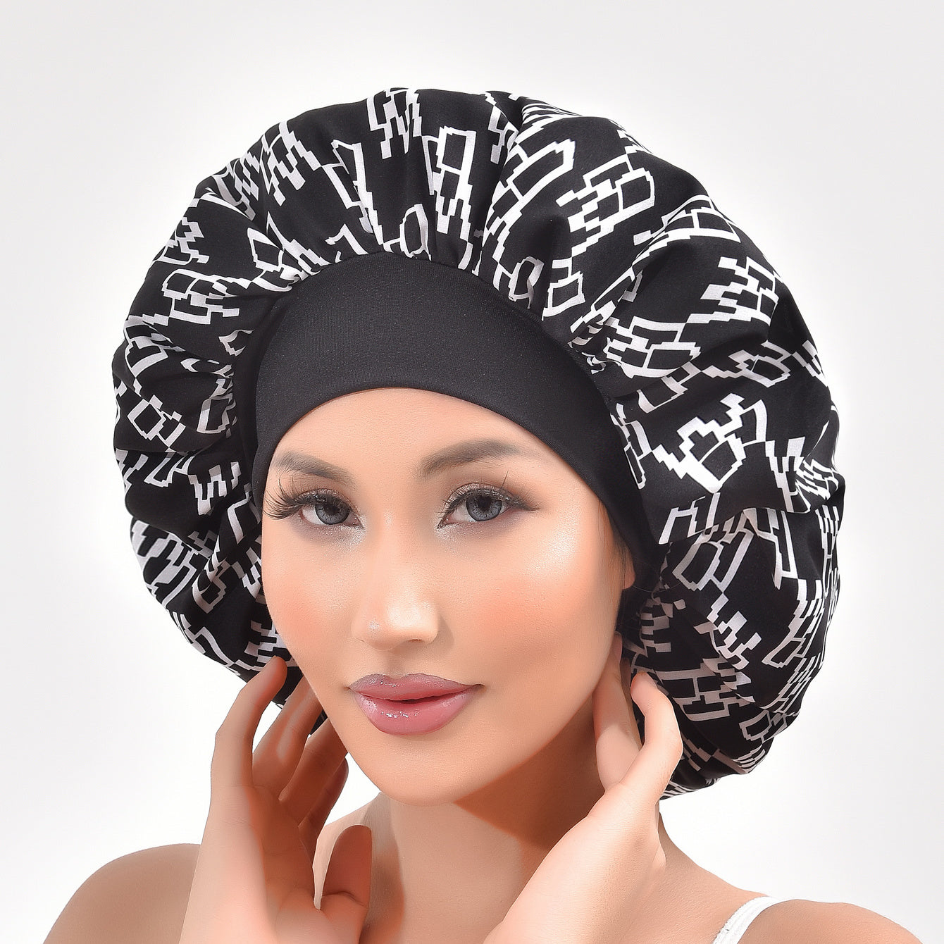 Breathable Wide Edge Hair Bonnet for Women
