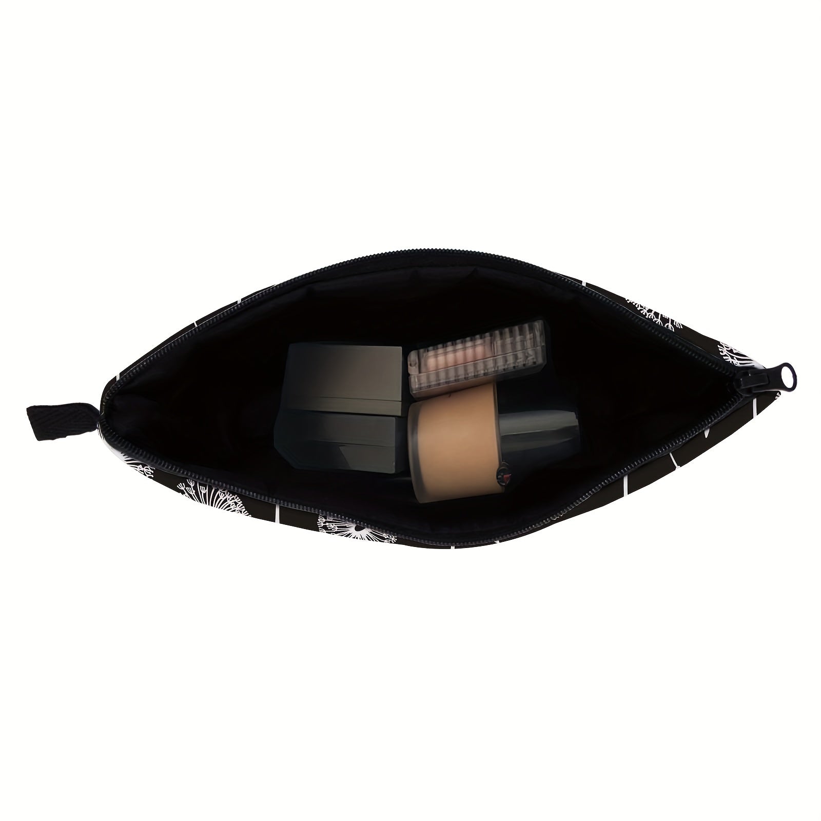Dandelion Pattern Waterproof Makeup Bag for Teens