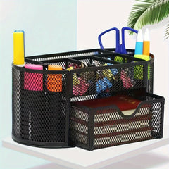 Desktop Stationery Storage Box Pen Holder Office Supplies