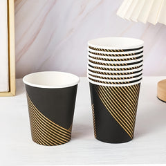 10pcs Disposable Paper Cups For Wedding Birthday