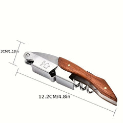 Professional Waiters Corkscrew Wine Opener Leather Case