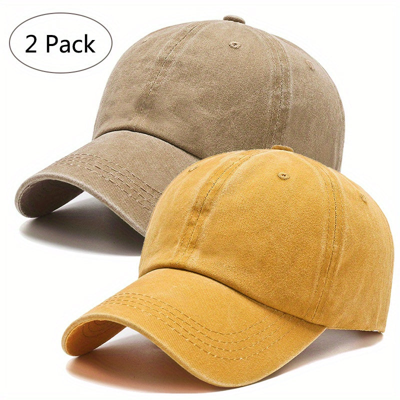 Couple Baseball Cap Vintage Distressed Dad Hats Sun Hats Men Women