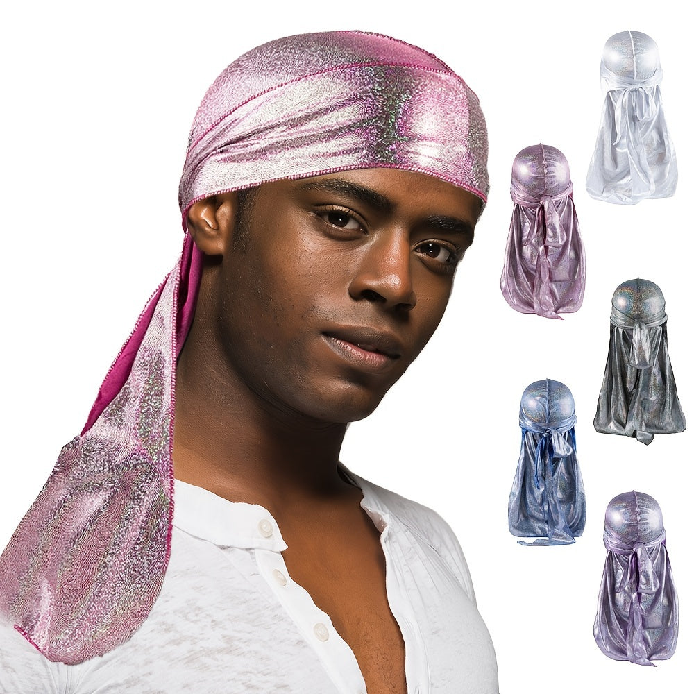 Men's Pirate Hat with Long Tail and Kerchief
