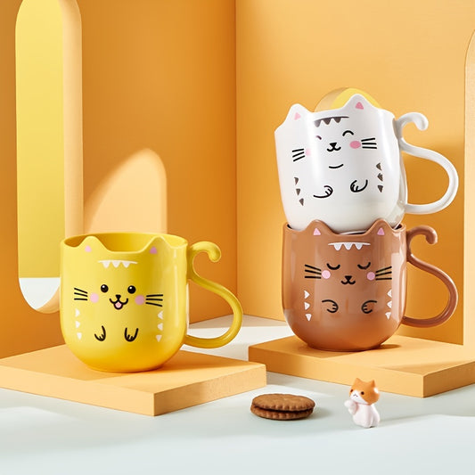 Cartoon Cat Mug for Home and Travel