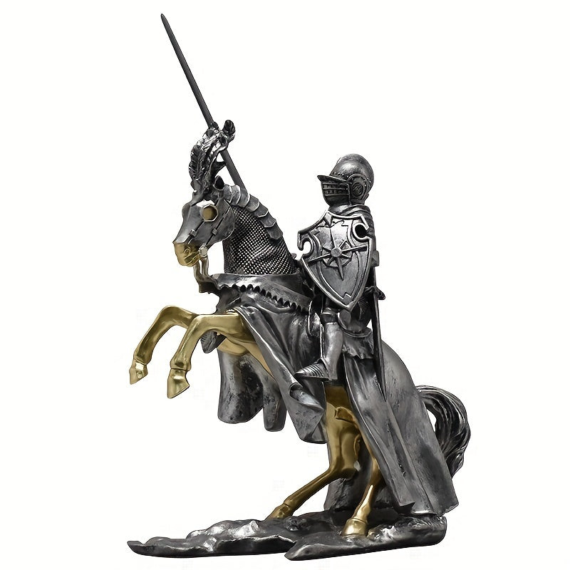 Roman Armor Soldier Model European Vintage Knight High end Ornaments