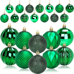 12pcs Large Christmas Balls Shatterproof Ornaments Xmas Tree Decorations