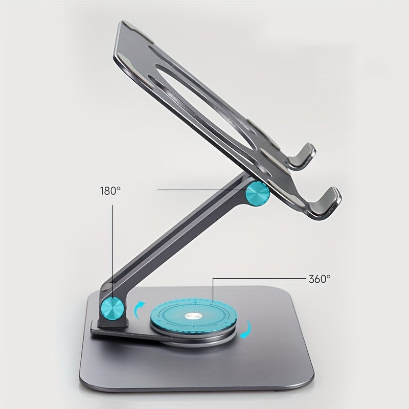 Aluminum Tablet Stand 360 Degree Rotating Lifting Folding Portable Stand