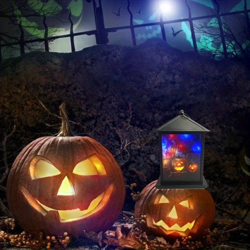 Halloween Horror Pumpkin Lights Combo with Dynamic Sound