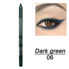 High Pigmented Metallic Eyeliner Stick, Long Lasting Waterproof, Gothic Style