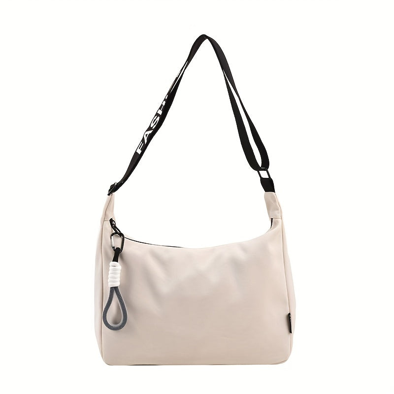 Canvas Hobo Bag Crossbody Bag Women's Casual Handbag & Shoulder Purse