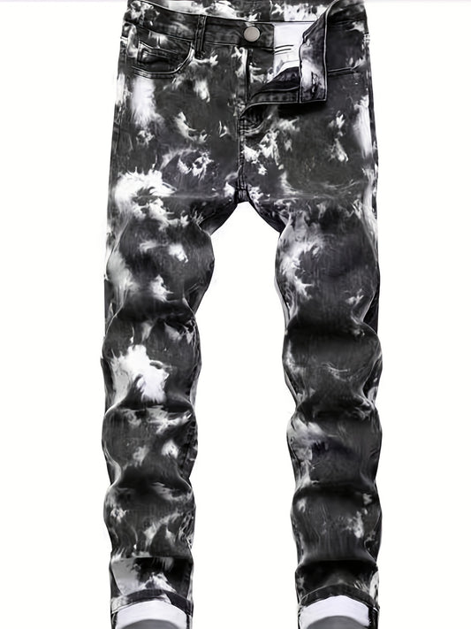 Men's Slim Fit Retro Stretch Jeans - All Seasons