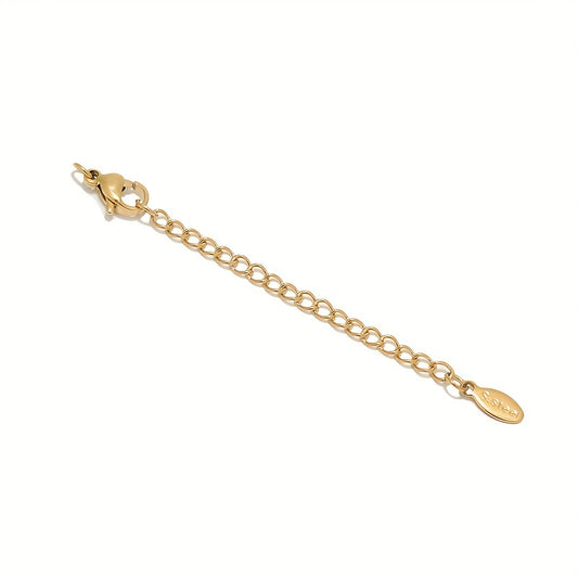 Stainless Steel Chain w/ Dangle Pendants Bracelet Necklace Tail Chain