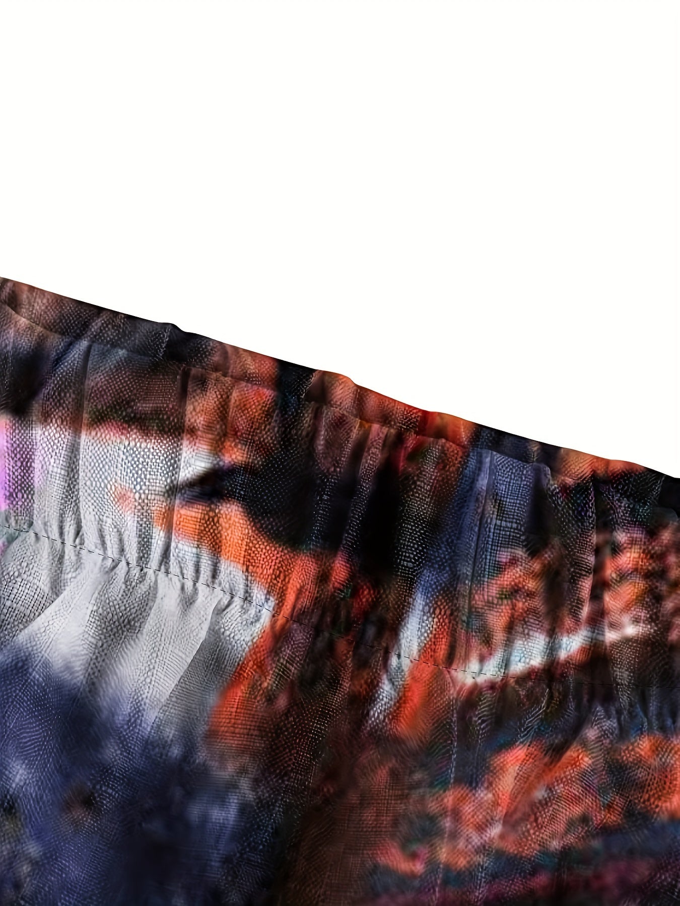 Geometric Print High Rise Wide Leg Pants Plus Size
