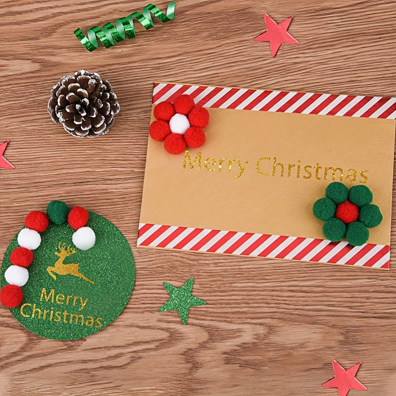 600pcs Christmas Red Green Balls for Party Supplies
