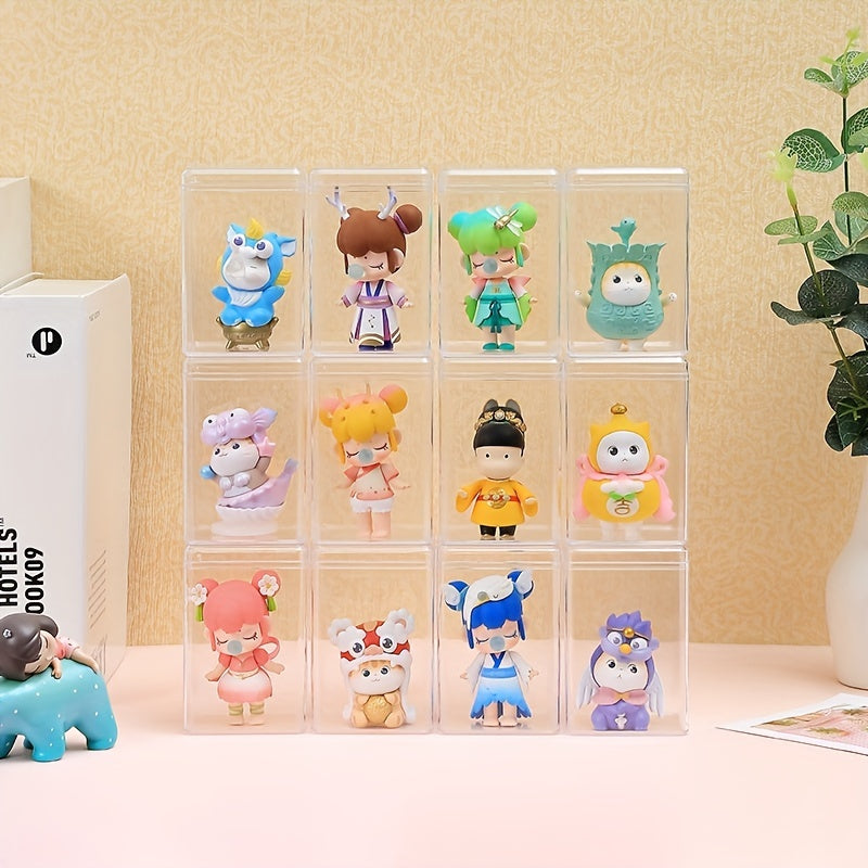 Bcase PET Handicraft Blind Box Organizer Display Stand