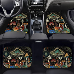 4pcs Car Floor Mats Non-slip Water absorbent Stain resistant Mats