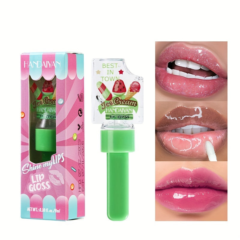 Moisturizing Clear Lip Balm Ice Cream 6 Colors