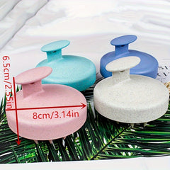 Silicone Scalp Massager Shampoo Brush for Exfoliating Massage