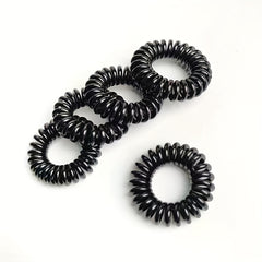 Spiral Hair Tie Style Hair Ring Elastic Ponytail Holder Hair Accessories