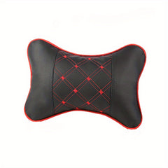 Car Seat Neck Protection Pillow Faux Leather Headrests