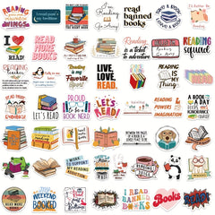 100pcs Fun Learning Stickers for Laptops and Bottles