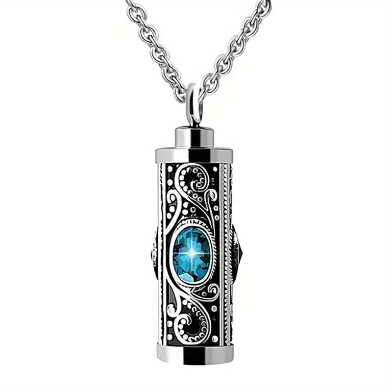Pet Memorial Necklace for Ashes Cremation Jewelry Keepsake