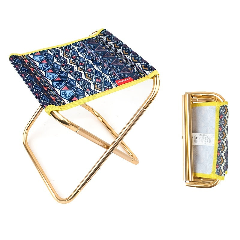 Portable Folding Stool for Fishing BBQ Camping
