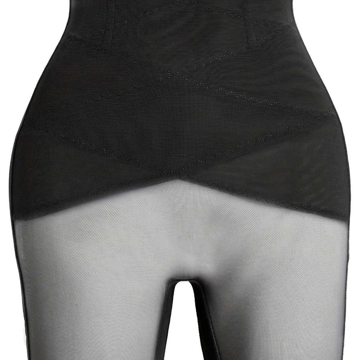  Tummy Control Butt Lifting Mesh Body Shaper Biker Shorts