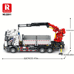 Reobrix 22011 RC Fire Truck Building Block Toy