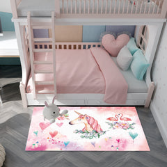 Cashmere Bedside Rug Bedroom Area Rug Anti-Moisture Carpet Floor Mat